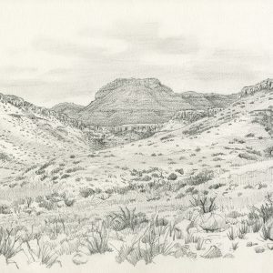 Karoo National Park, Neuweveld mountains from Stolshoek
